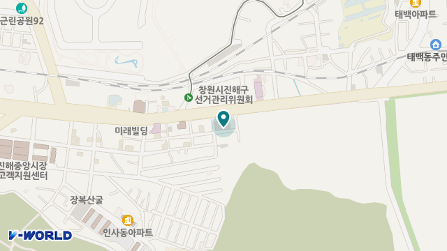 해피노인복지센터 위치 지도