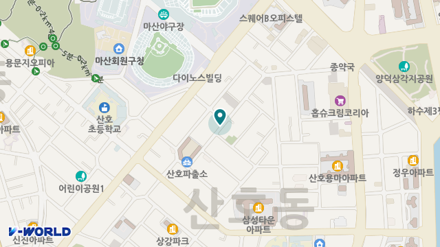 기운찬재가복지센터 위치 지도