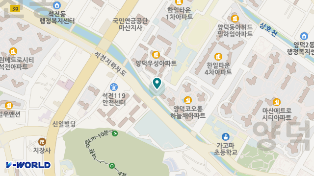 창원자연주간보호센터 위치 지도