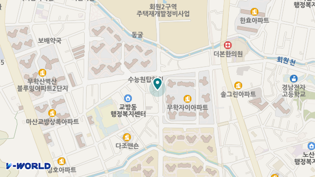 교방노인복지센터 위치 지도
