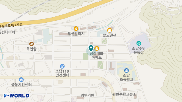 행복돌봄재가복지센터 위치 지도