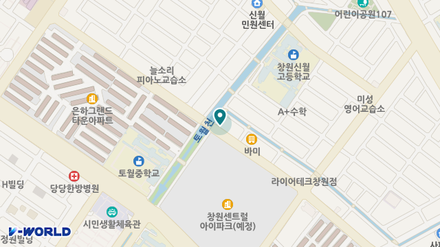 창원 효 방문간호재가센터 위치 지도