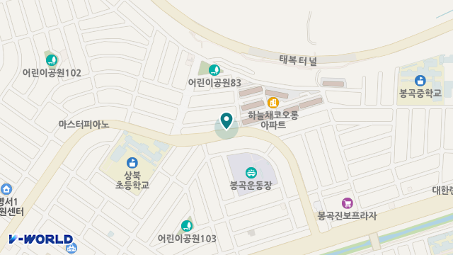 큰사랑노인복지센터 위치 지도