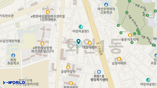 가드니재가복지센터 위치 지도