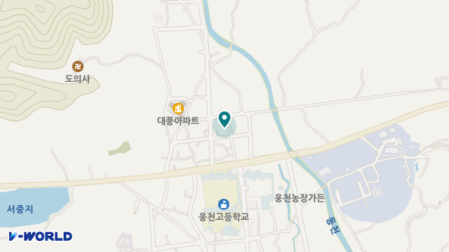 더곰내재가노인복지센터 위치 지도