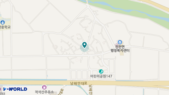 오서재가복지센터 위치 지도