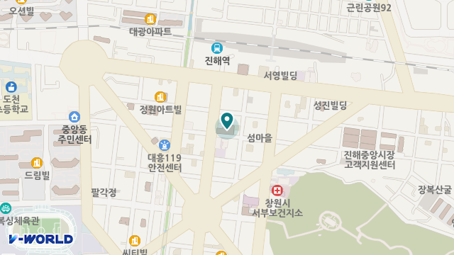 늘푸른어르신주야간보호센터 위치 지도