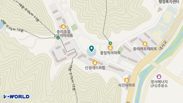 신기의료기 마산내서점 위치 지도