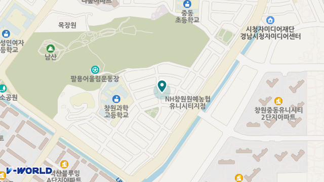 창원재가노인복지센터 위치 지도