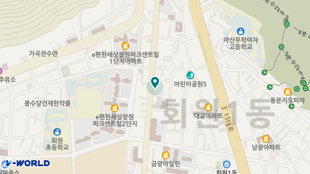 신기의료기 마산회원점 위치 지도