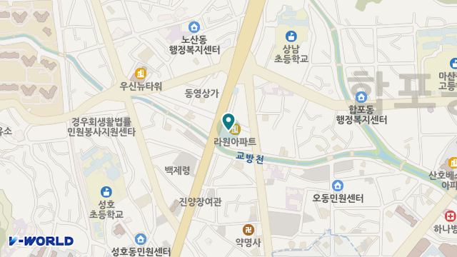 유성재가노인복지센터 위치 지도