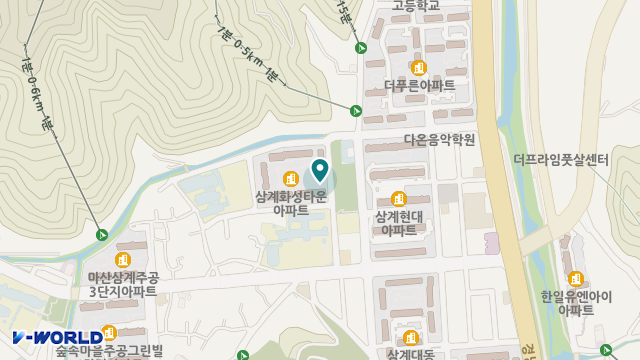 삼계화성재가복지센터 위치 지도