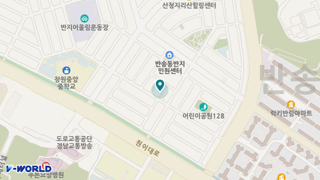 보금자리재가방문센터 위치 지도