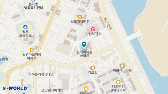 신마산 재가복지센터 위치 지도