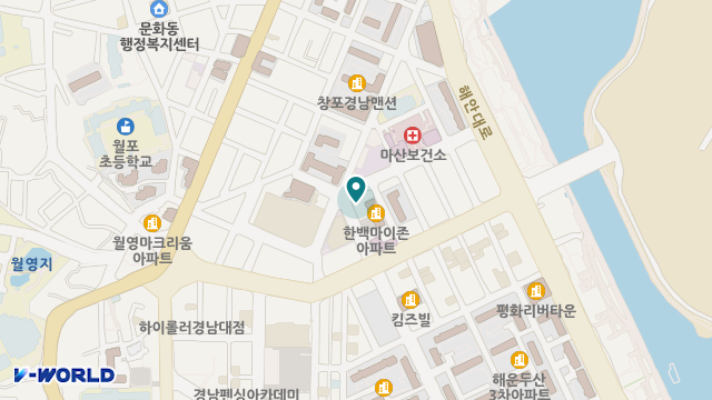 신기의료기 마산합포점 위치 지도