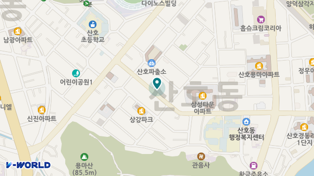 마산 효 재활주간보호센터 위치 지도