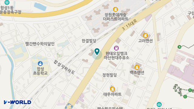 동마산재가센터 위치 지도