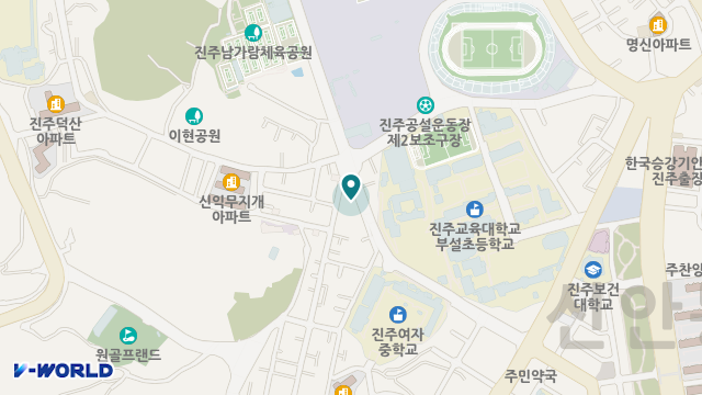 참정재가복지센터 위치 지도