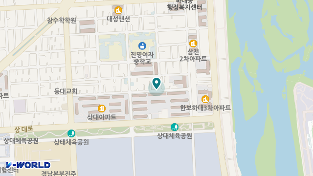 맑음재가노인복지센터 위치 지도