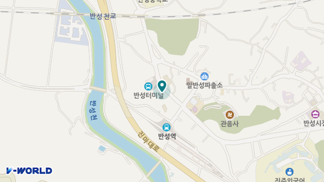 동그라미재가노인복지센터 위치 지도