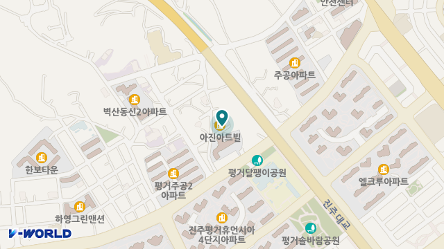 진주재가복지센터 위치 지도