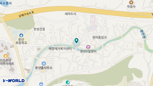 따스하리재가복지센터 위치 지도