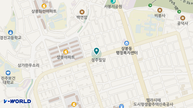 소나무재가노인복지센터 위치 지도