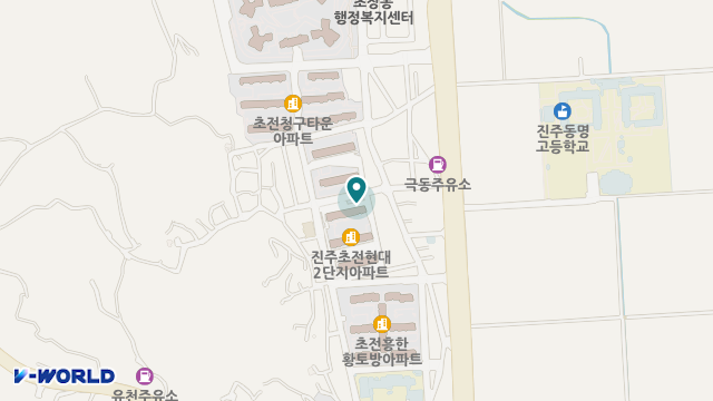 가온해재가복지센터 위치 지도