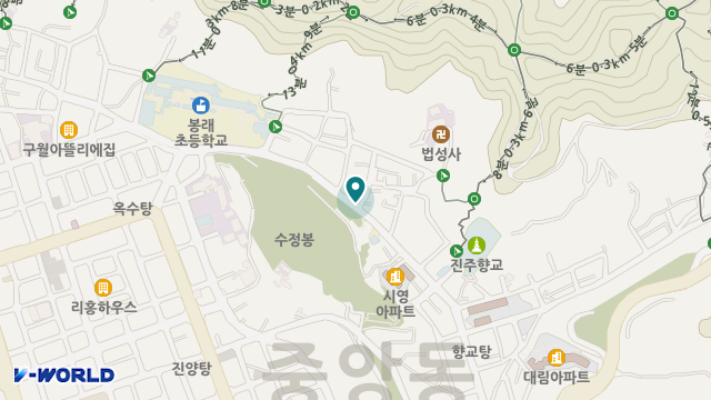 지팡이재가노인복지센터 위치 지도