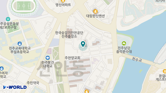 1등재가노인복지센터 위치 지도
