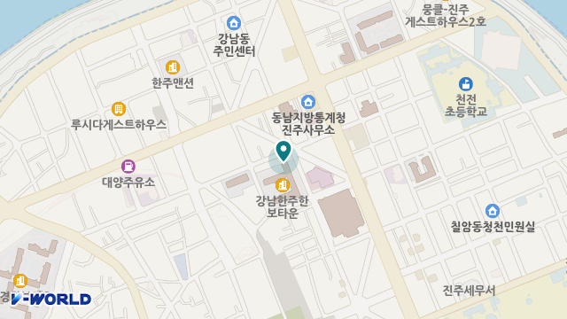 감사재가노인복지센터 위치 지도