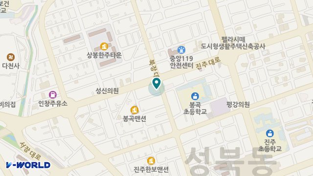 사랑재가복지센터 위치 지도