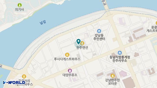한결재가복지센터 위치 지도