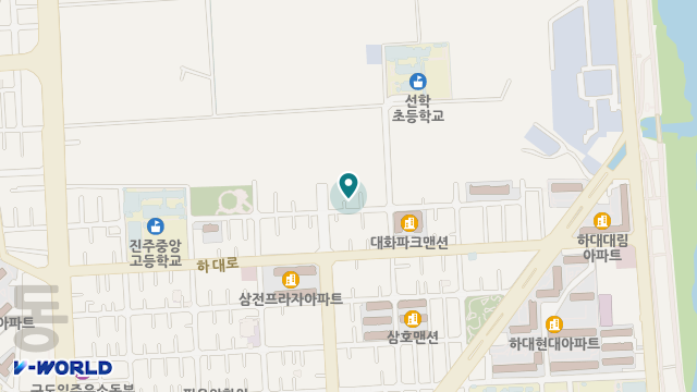 반가운 재가복지센터 위치 지도
