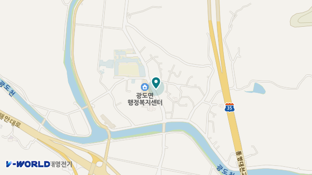 우주노인복지센터 위치 지도