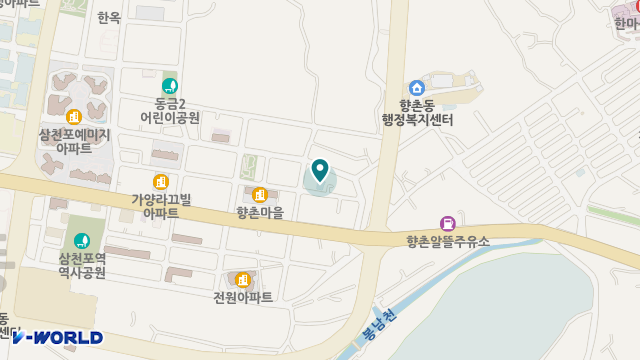 금강어르신유치원 위치 지도