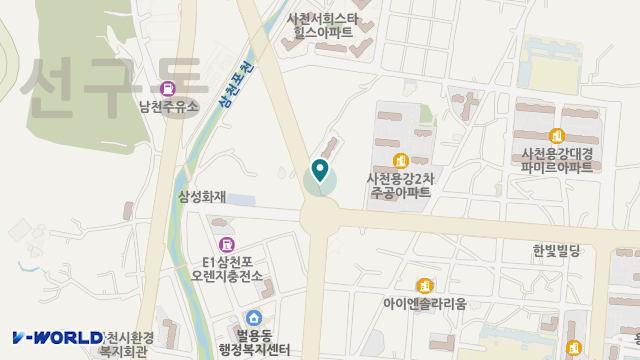 효원재가복지센터 위치 지도