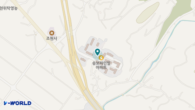 가람복지센터 위치 지도