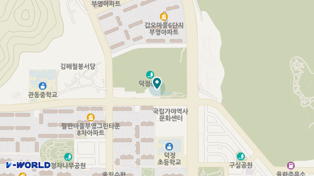 김해시서부노인주간보호센터 위치 지도