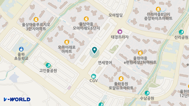 율하효주간보호센터 위치 지도