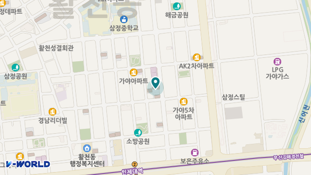 해드림재가노인복지센터 위치 지도