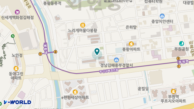다원노인복지센터 위치 지도