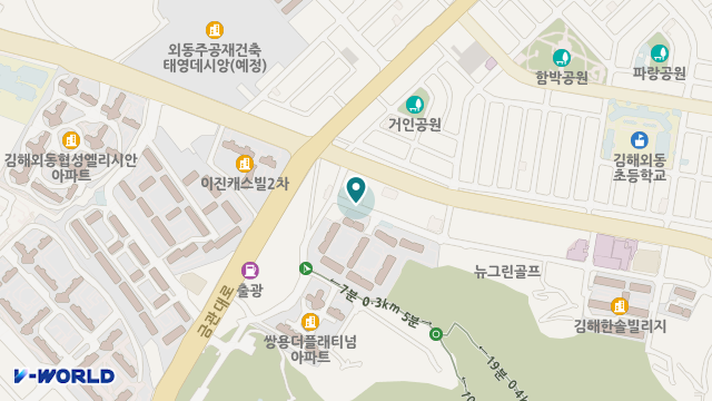 효사랑재가노인복지센터(주) 위치 지도