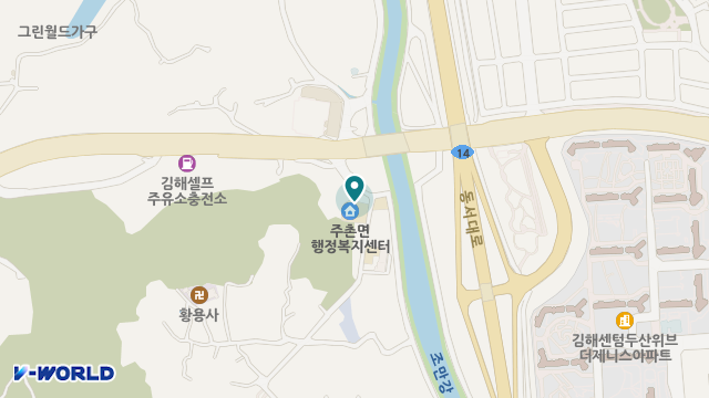 사랑재가복지센터 위치 지도