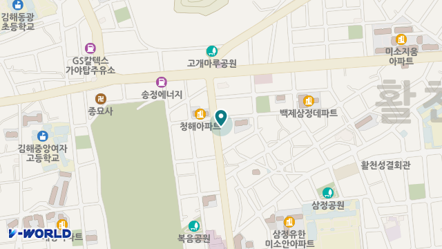 가람재가복지센터 위치 지도