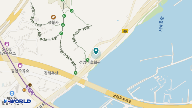 김해시립주간보호센터 위치 지도