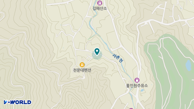 김해효재가복지센터 위치 지도
