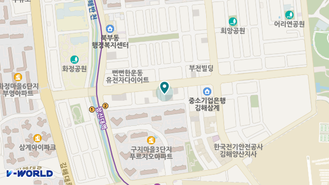 효심재활주간보호센터 위치 지도