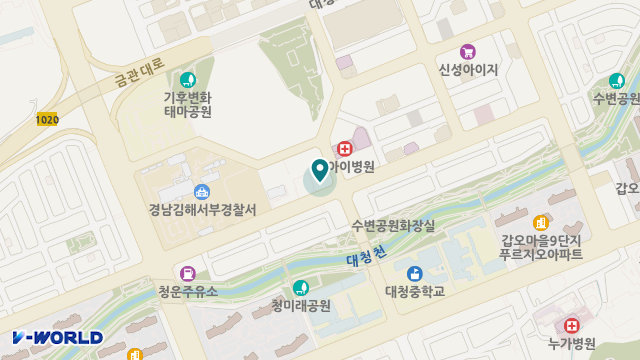 다드림장유주간보호센터 위치 지도