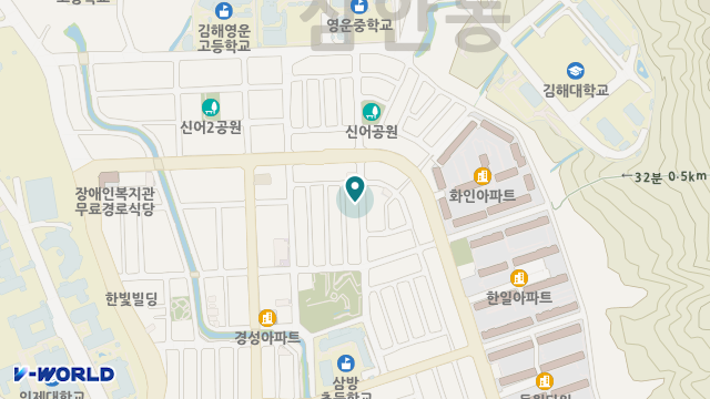 경주재가복지센터 위치 지도